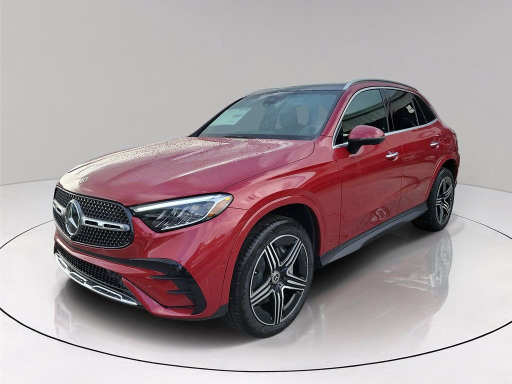 New 2026 Red Mercedes-Benz GLC 300 image 3