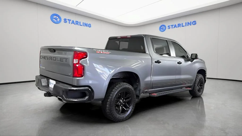 Used 2021 SATIN STEEL METALLIC Chevrolet LT Trail Boss image 10