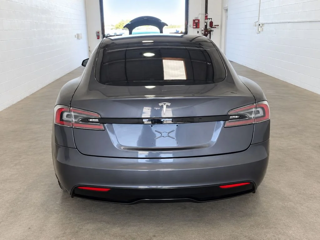 Used 2022 Gray Tesla Base image 3