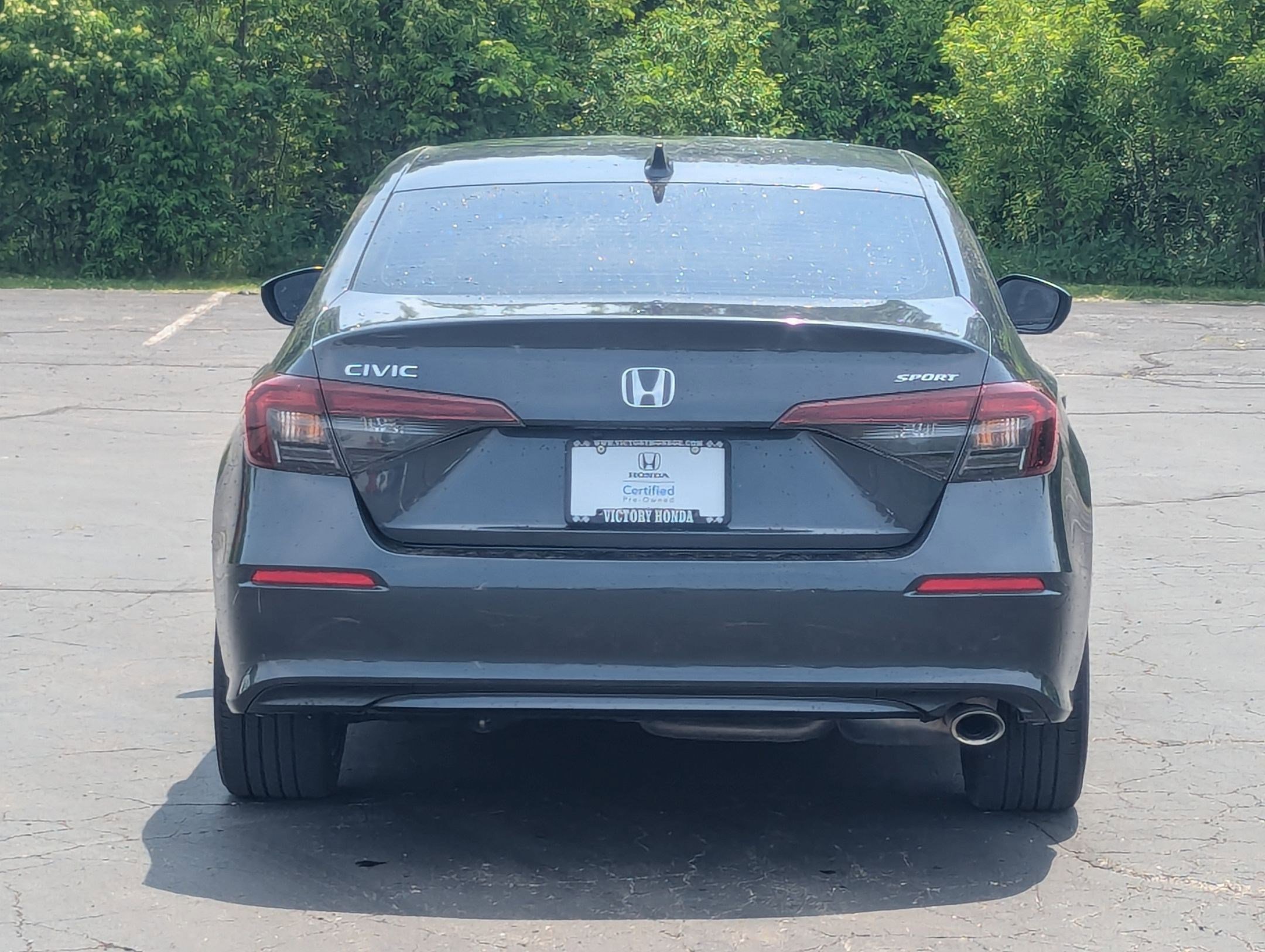 Certified Used 2025 Meteorite Gray Metallic Honda Sport image 10