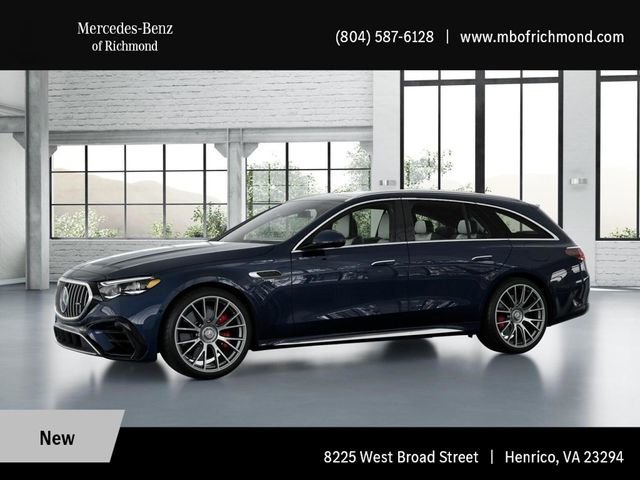 New 2026 Nautical Blue Metallic Mercedes-Benz AMG® E 53 E 4MATIC+ Wagon image 79