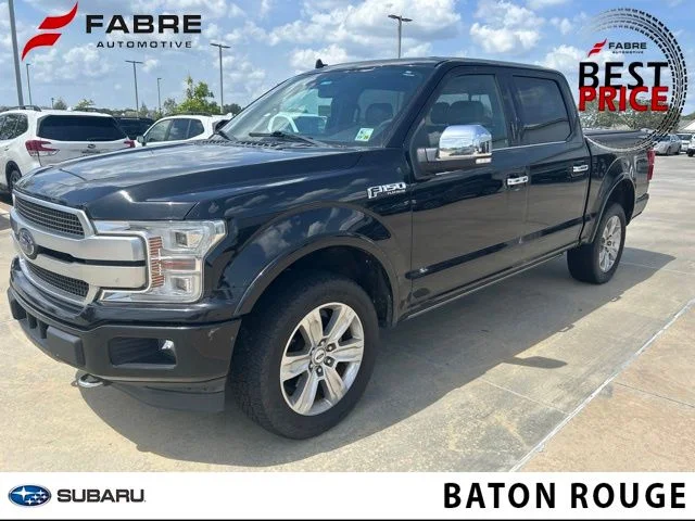 Used 2019 Black Metallic Ford Platinum image 1