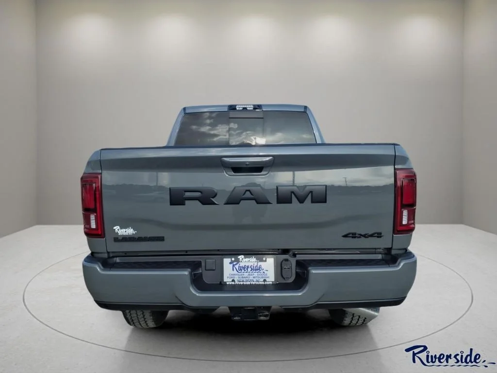 New 2026 Ceramic Gray Clear-Coat Exterior Paint RAM Laramie image 2