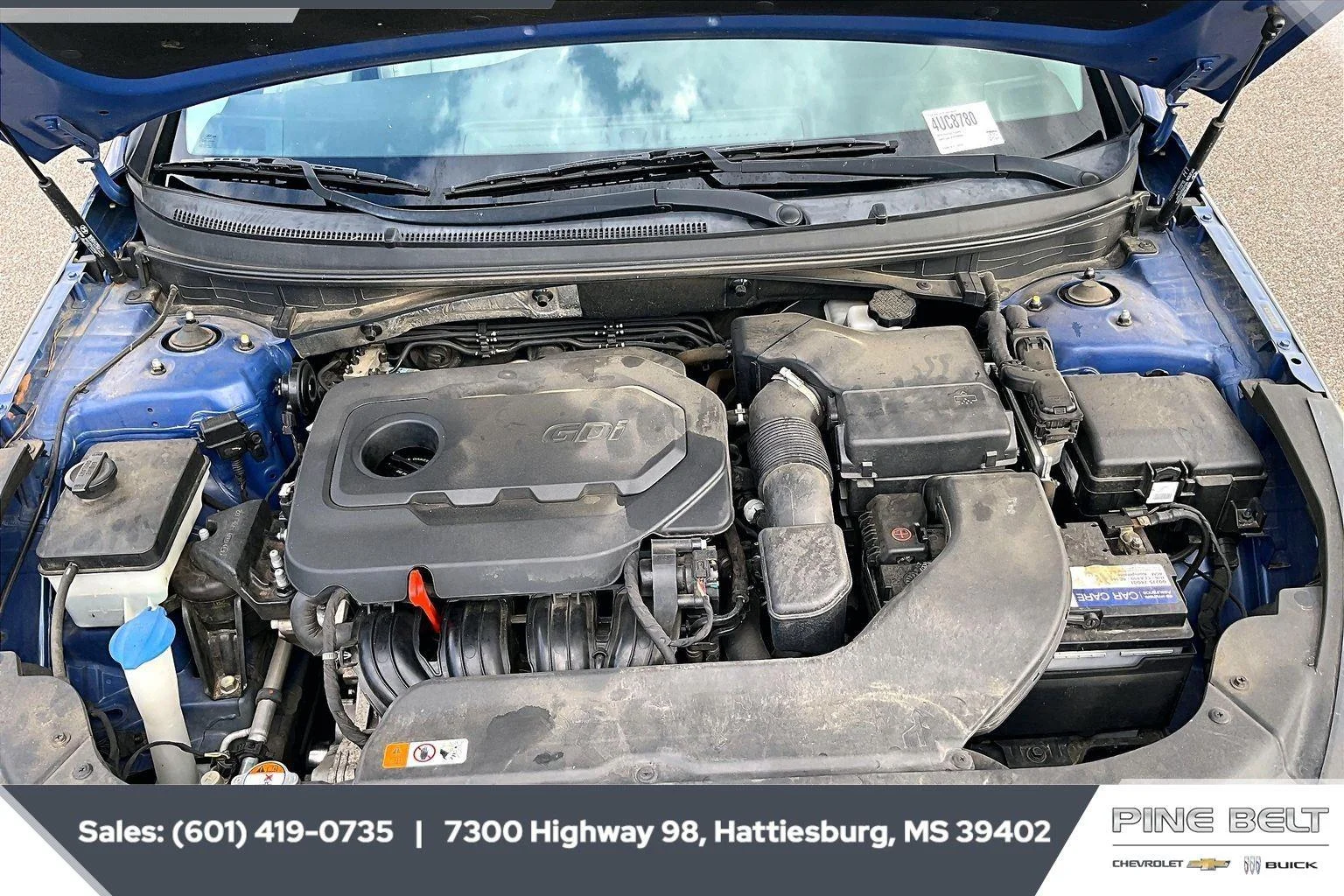 Used 2015 Lakeside Blue Hyundai 2.4L Sport image 8