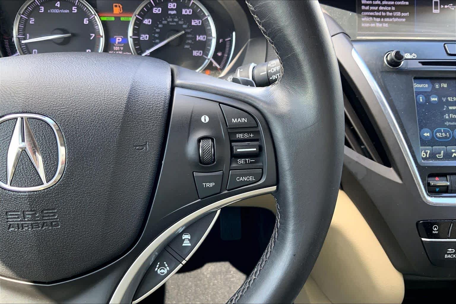 Used 2020 Platinum White Pearl Acura w/Technology Pkg image 25