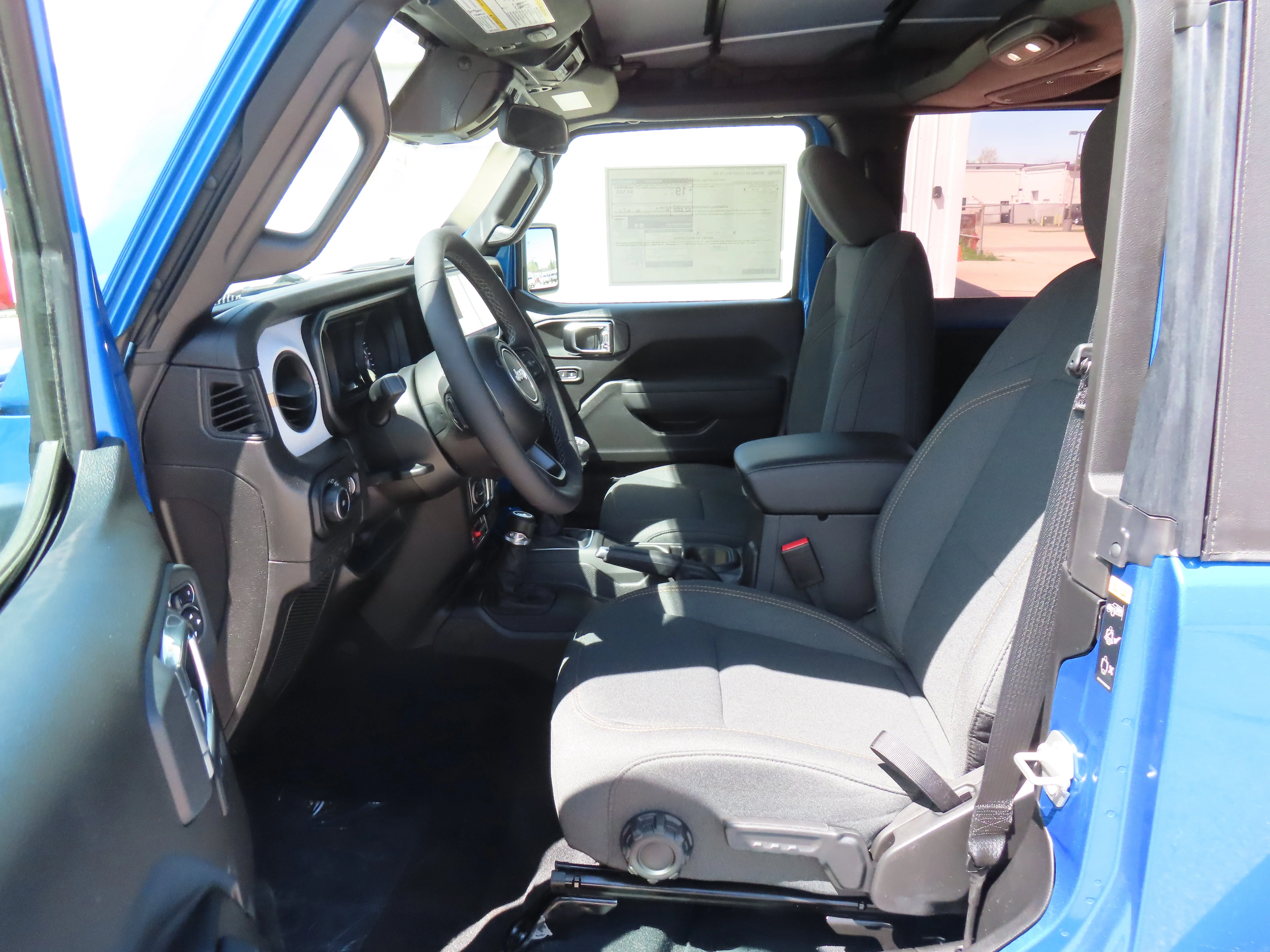 New 2026 Hydro Blue Pearl-Coat Exterior Paint Jeep Willys image 8