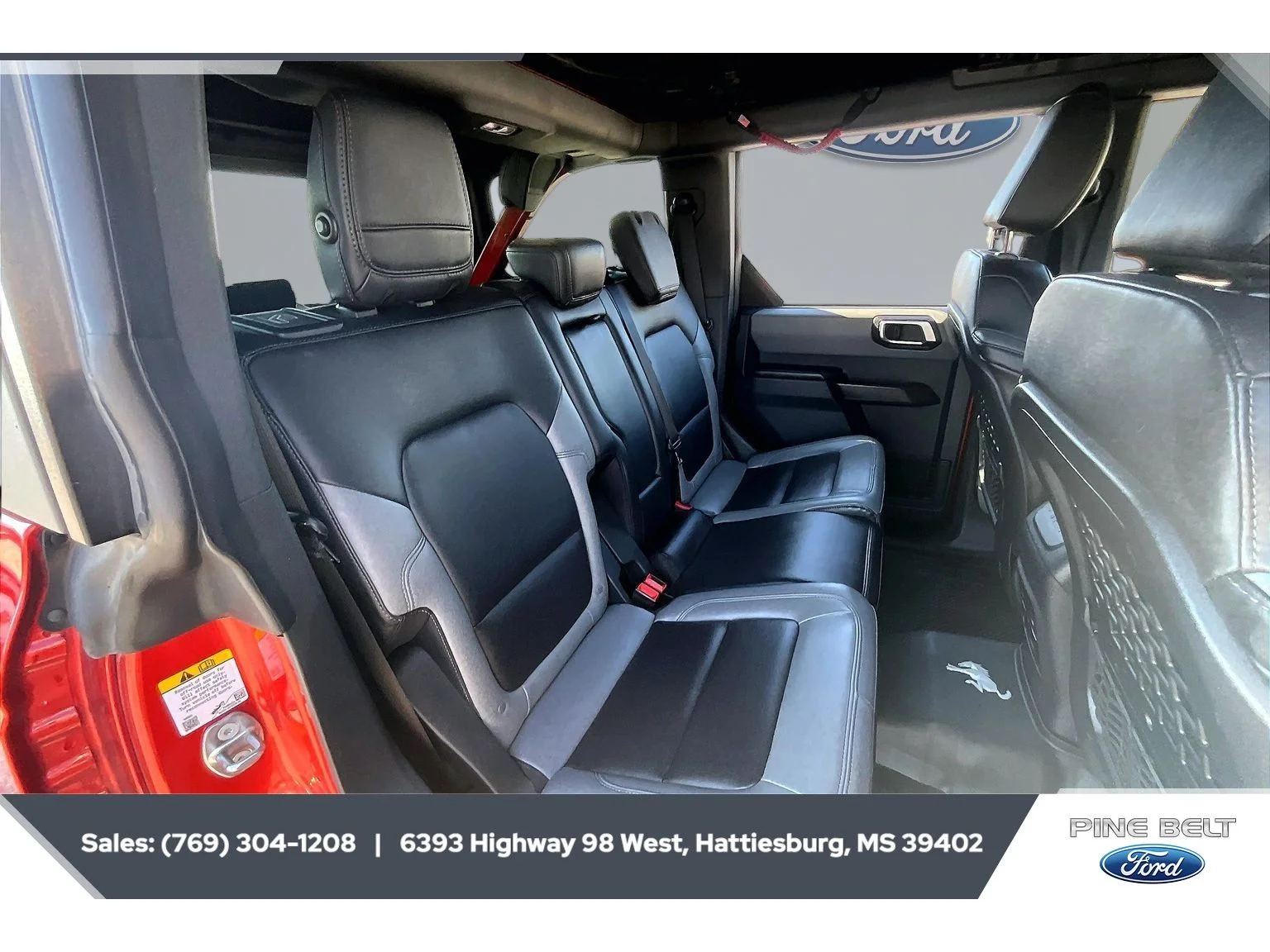 Used 2024 Hot Pepper Red Metallic Tinted Clearcoat Ford Big Bend image 20