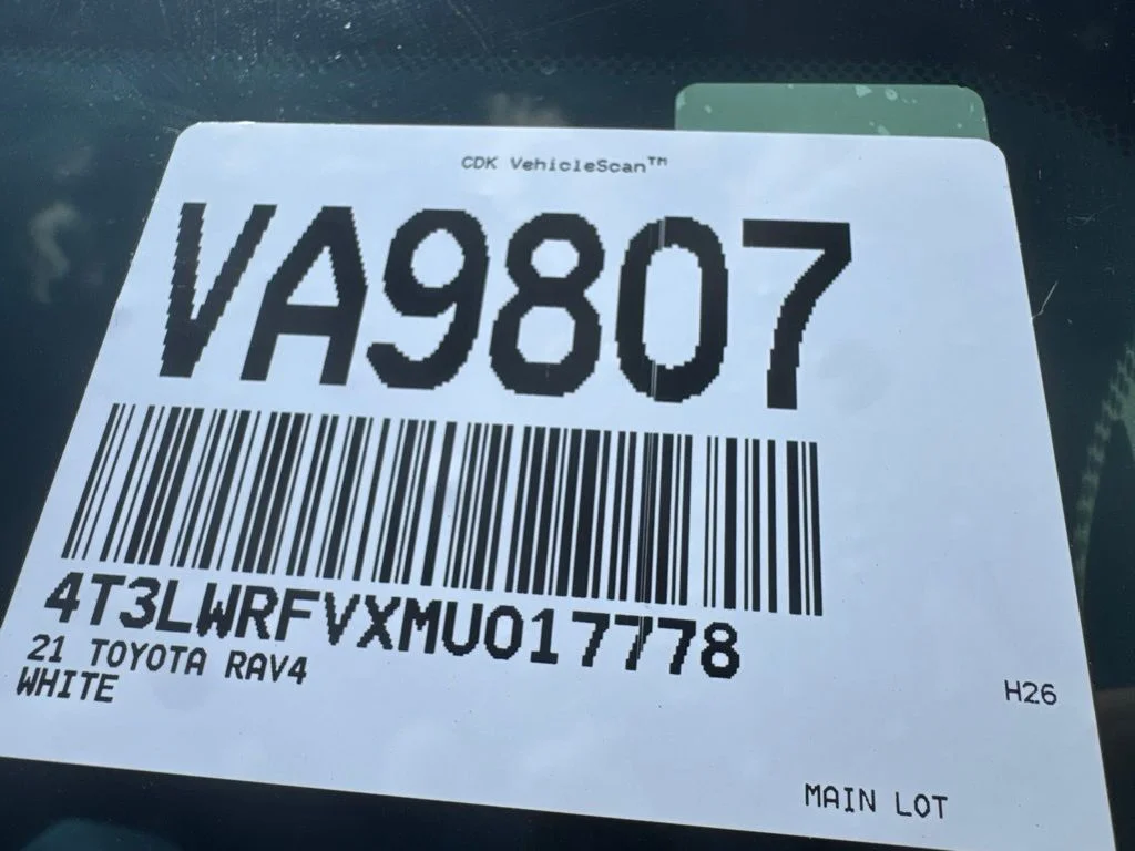Used 2021 Super White Toyota LE image 17