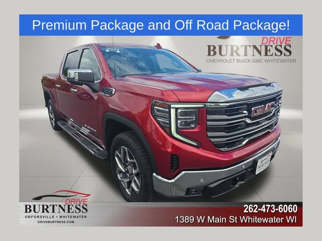 Certified Pre-Owned 2024 GMC Sierra 1500 SLT Four Wheel Drive Crew Cab