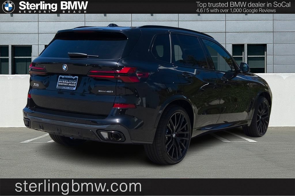 New 2026 Black Sapphire Metallic BMW xDrive40i image 16