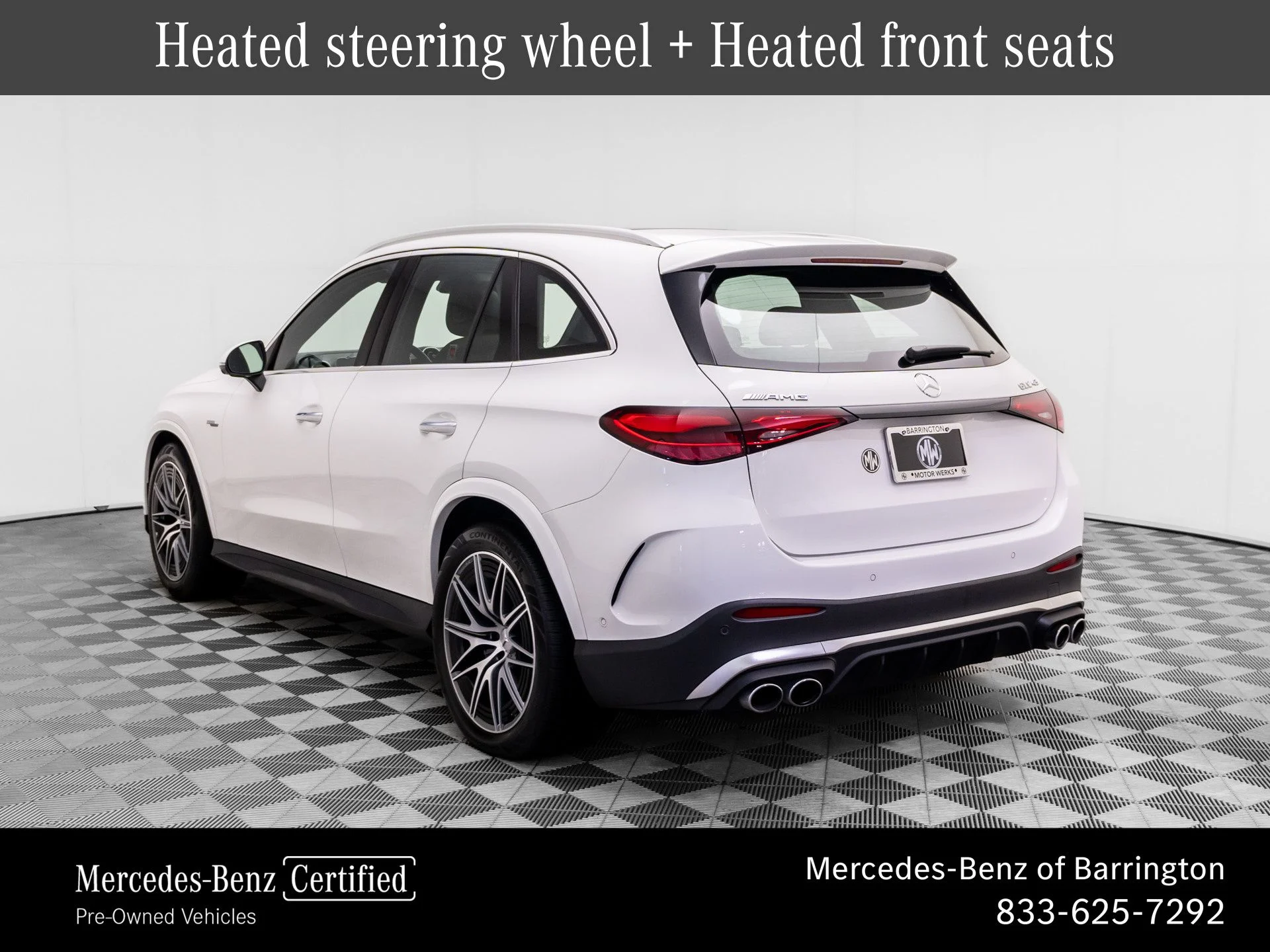 Certified Used 2024 White Mercedes-Benz GLC 43 AMG® image 3