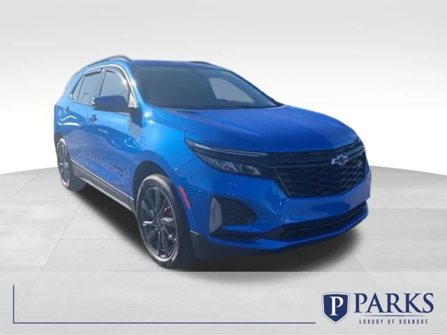 Used 2024 Riptide Blue Chevrolet RS image 1