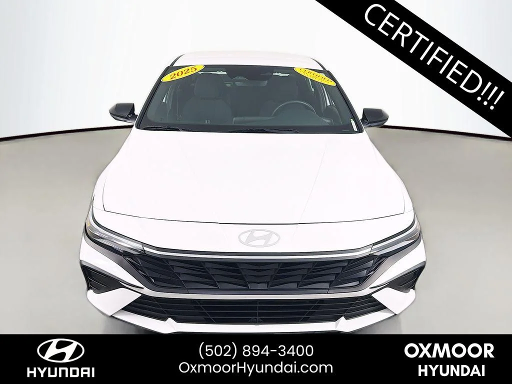 Certified Used 2025 Serenity White Hyundai SEL Sport image 2
