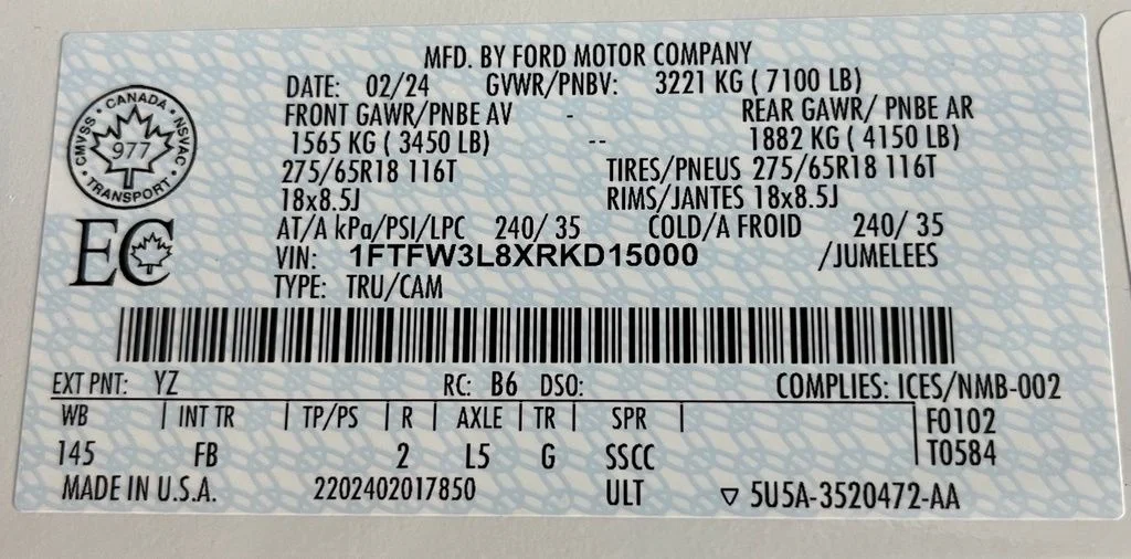 Used 2024 White Ford XLT image 60
