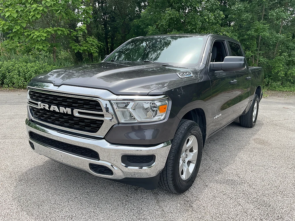 Used 2023 Granite Crystal Metallic Clear Coat Ram Big Horn image 3