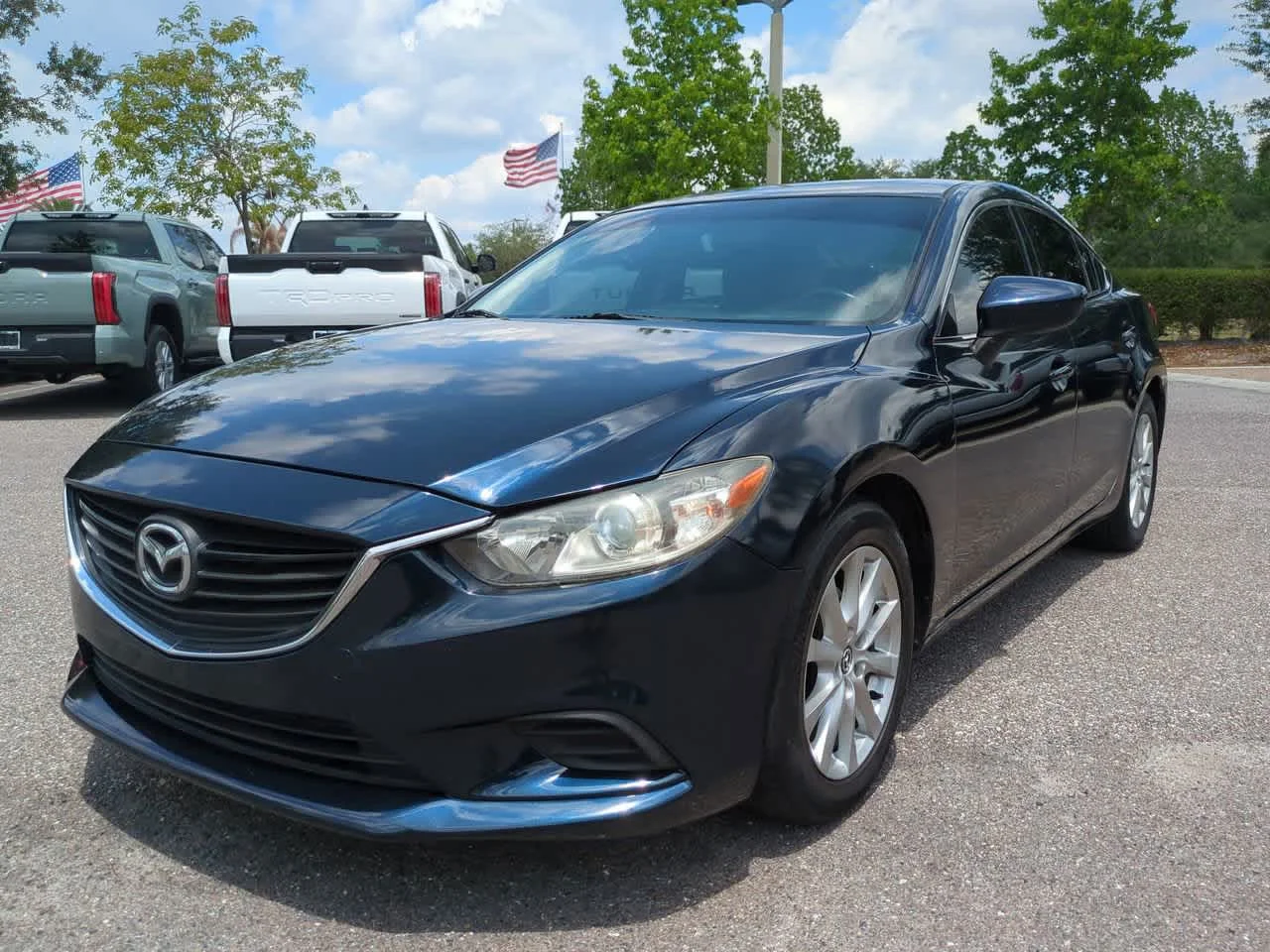 Used 2016 Mazda MAZDA6 i Sport with VIN JM1GJ1U56G1406120 for sale in Wesley Chapel, FL