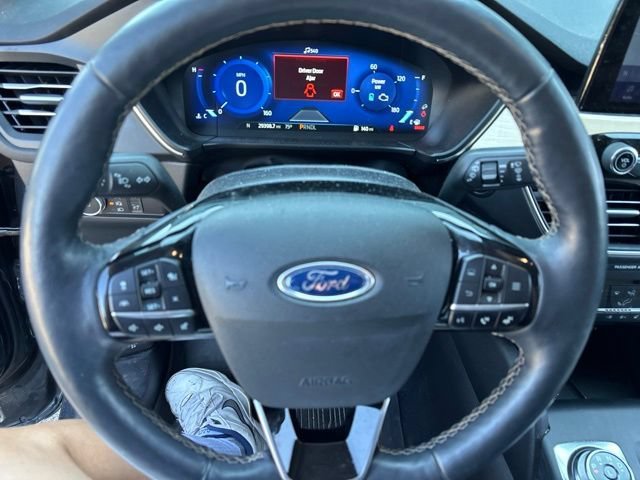 Used 2022 Blue Metallic Ford Titanium Hybrid image 20