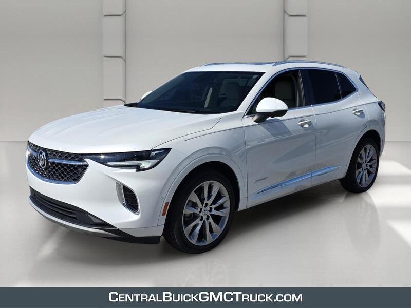 Used 2023 White Frost BUICK AWD 4DR AVENIR image 1