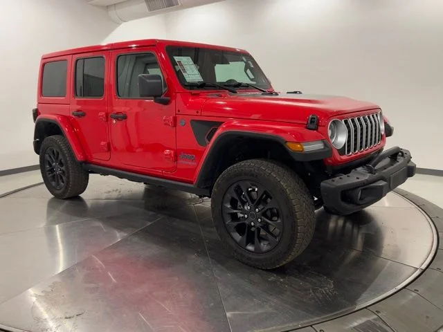 Used 2025 Red Jeep Sahara 4xe image 7