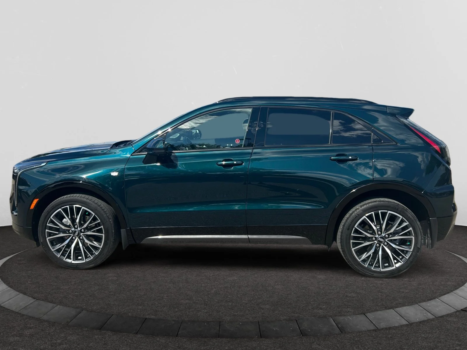 Used 2025 EMERALD LAKE GREEN Cadillac AWD Sport image 2