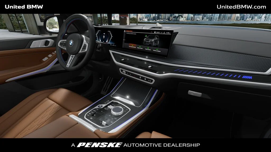New 2027 Tanzanite Blue II Metallic BMW M60i image 14