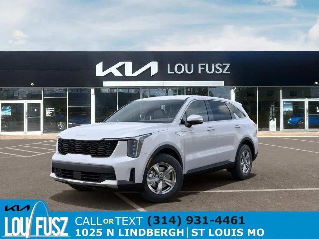 New 2026 Glacial White Pearl Kia LX image 1