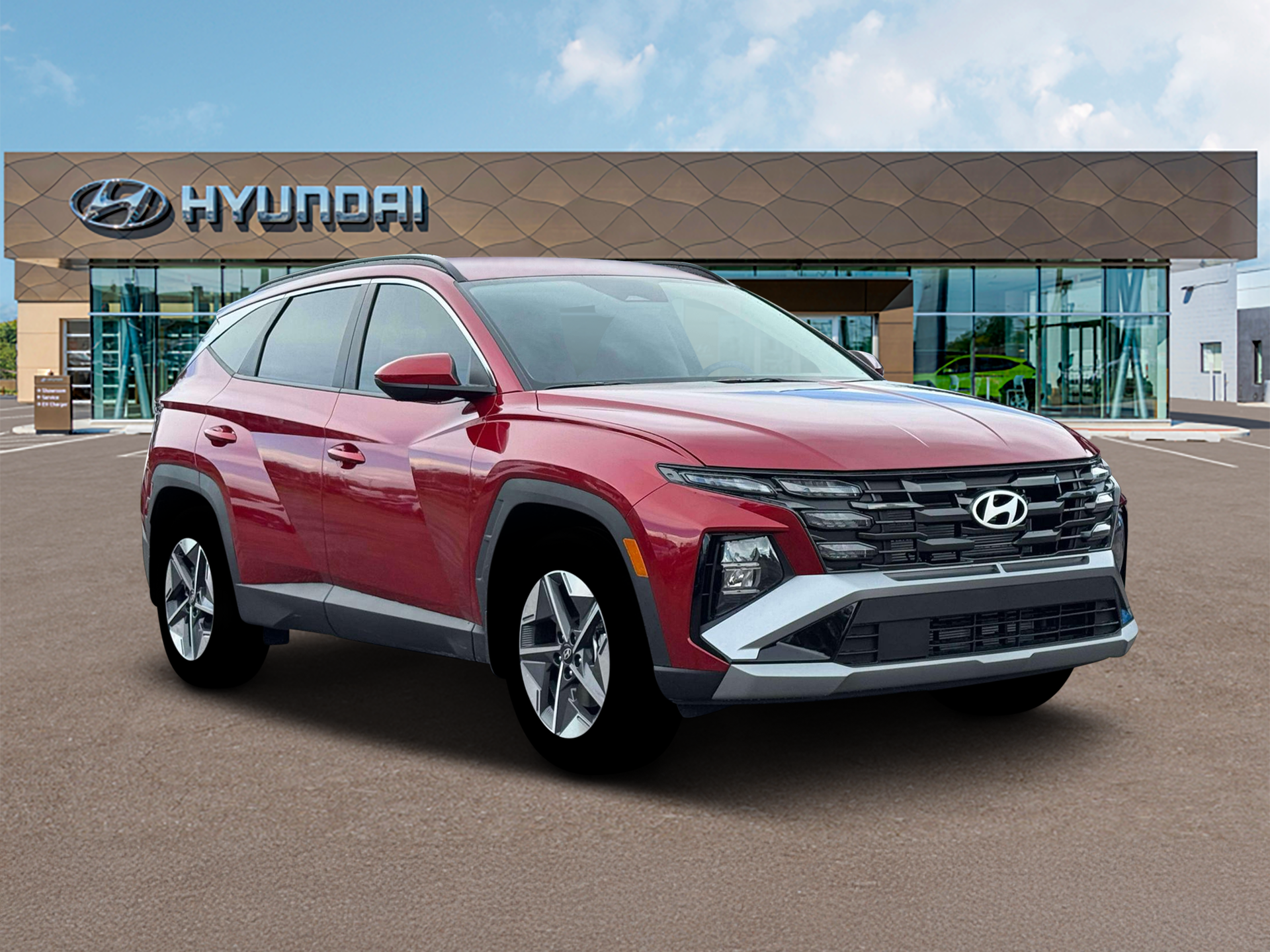 New 2026 Red Hyundai SEL Plus FWD image 11