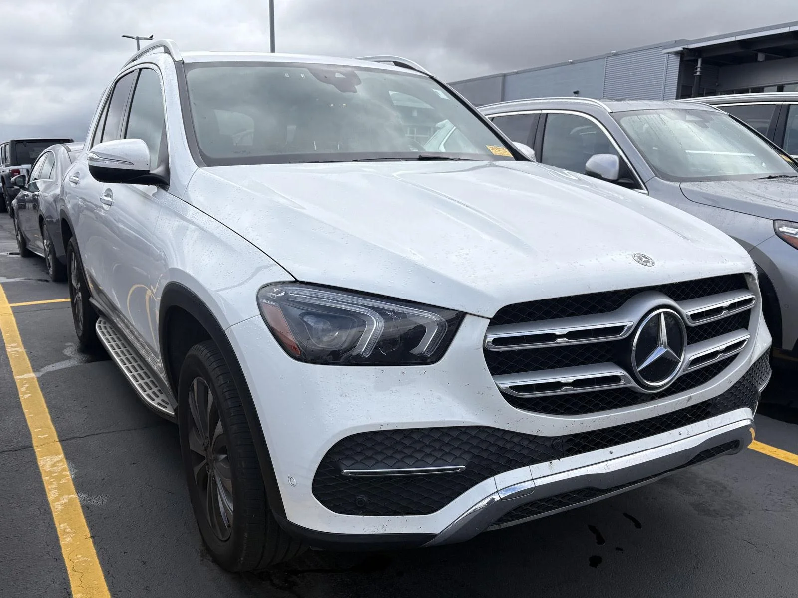 Used 2020 Polar White Mercedes-Benz GLE 350 image 3