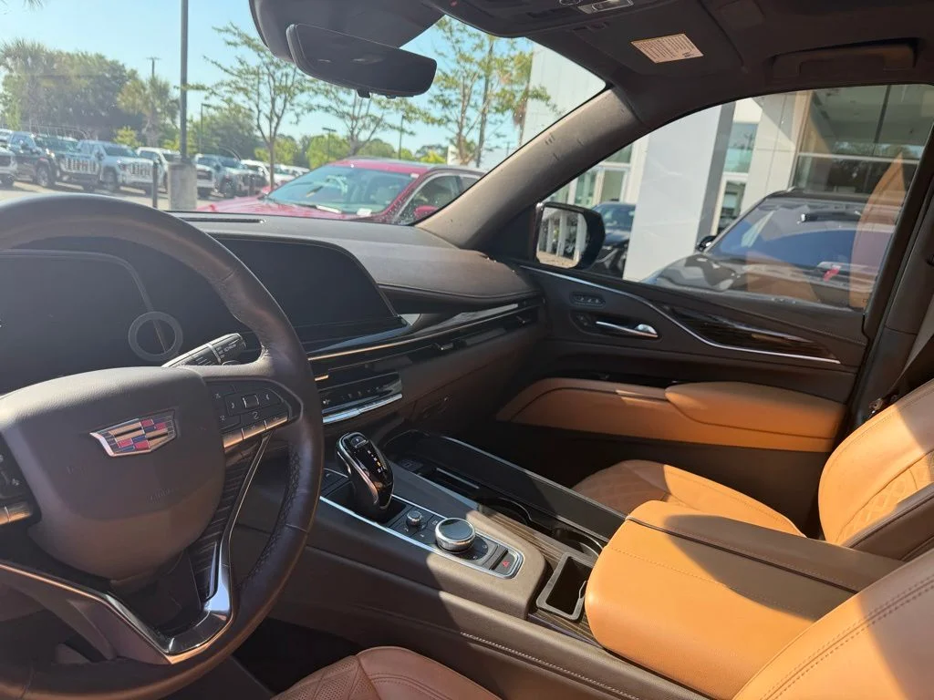 Used 2022 Red Cadillac Premium Luxury image 10