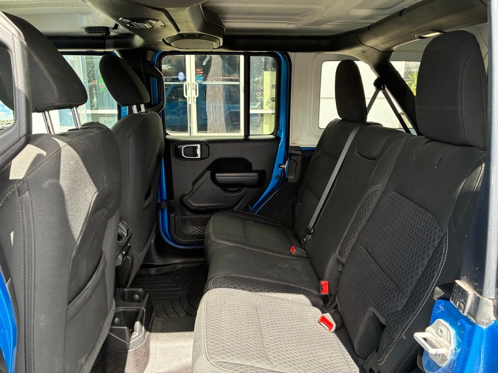 Used 2021 Blue Jeep Unlimited Sport S image 27
