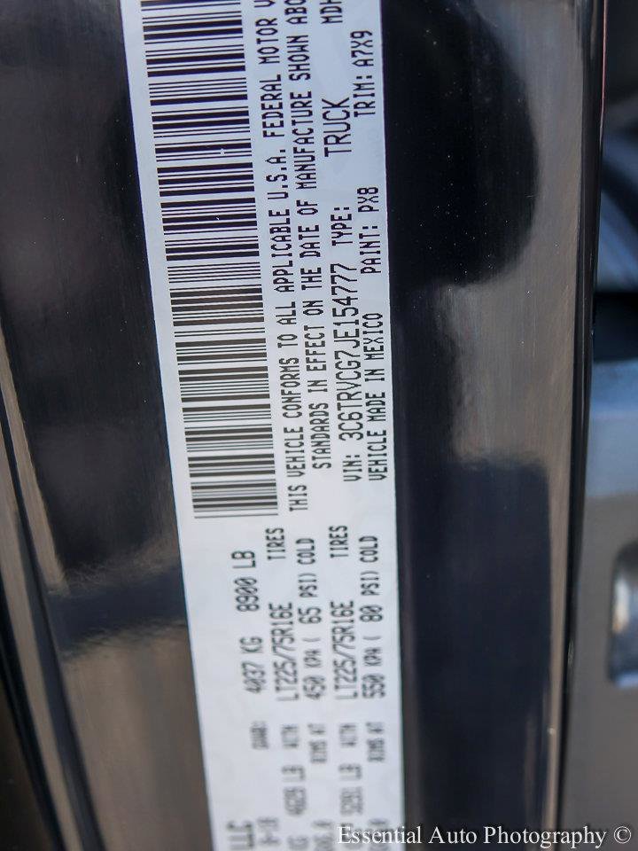 Used 2018 Black Clearcoat Ram  image 19