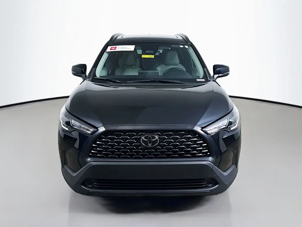 Certified Used 2025 Jet Black Toyota LE image 2