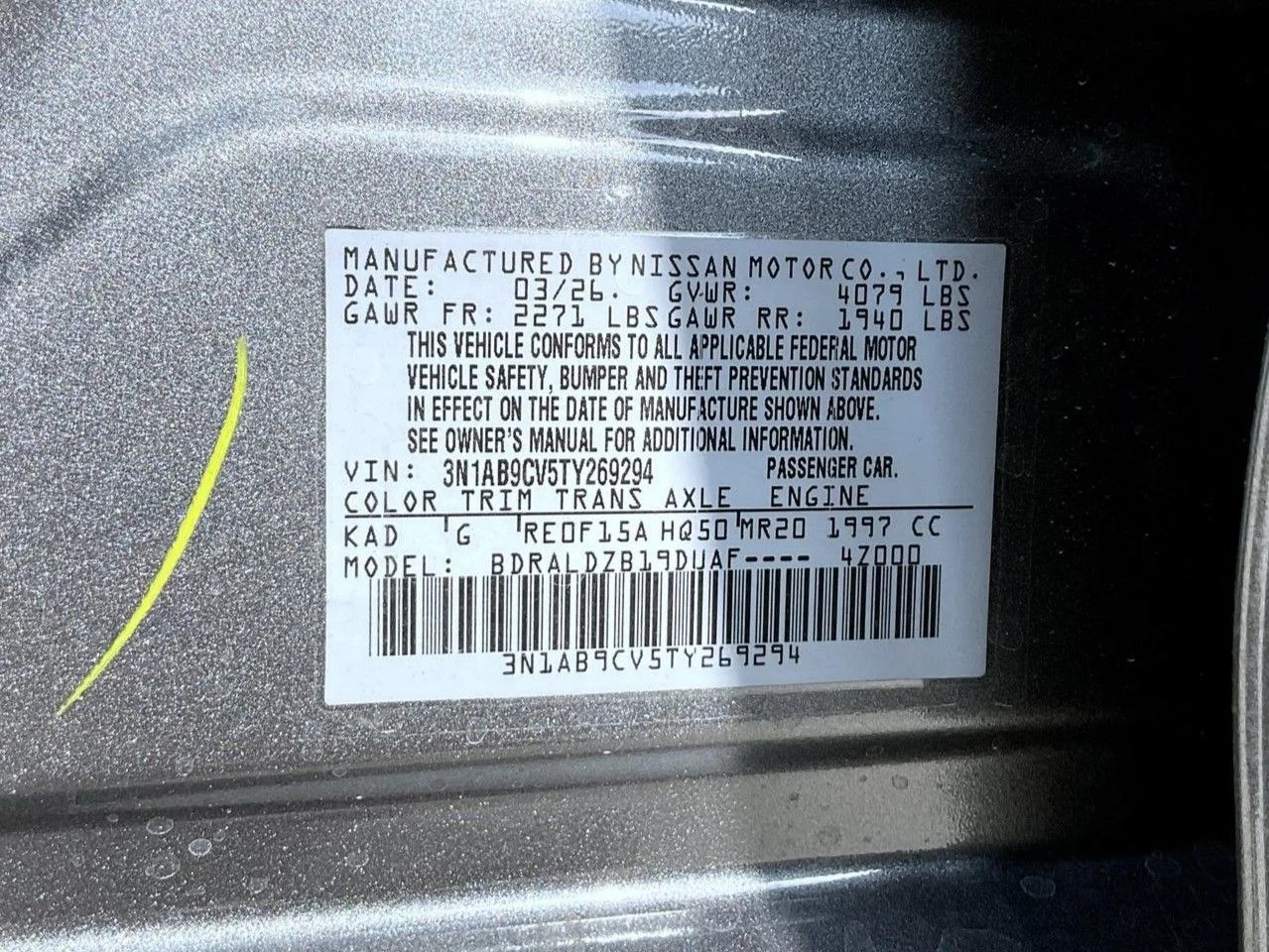 New 2026 Gray Nissan SV image 26