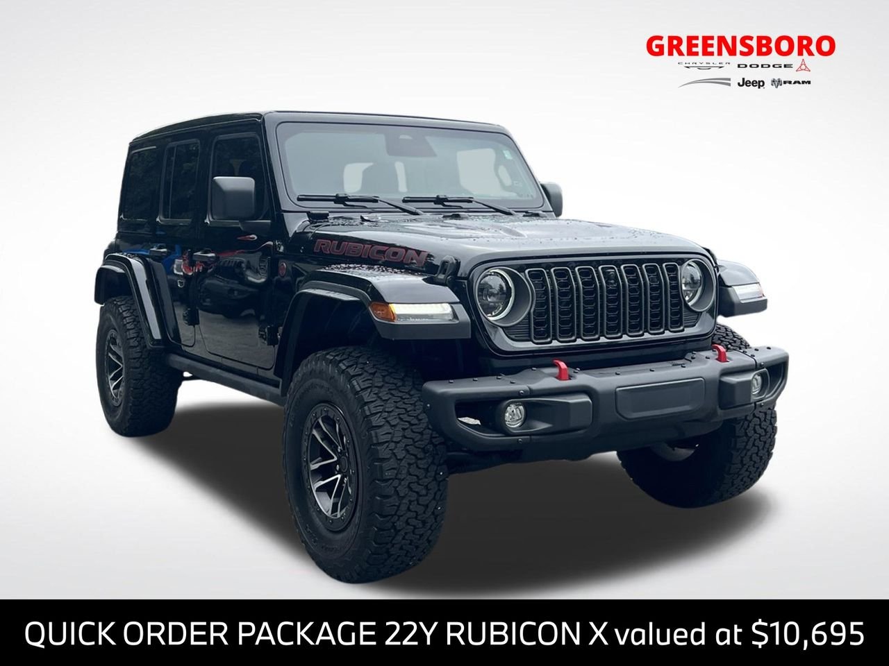 Used 2026 Black Jeep Rubicon X image 1