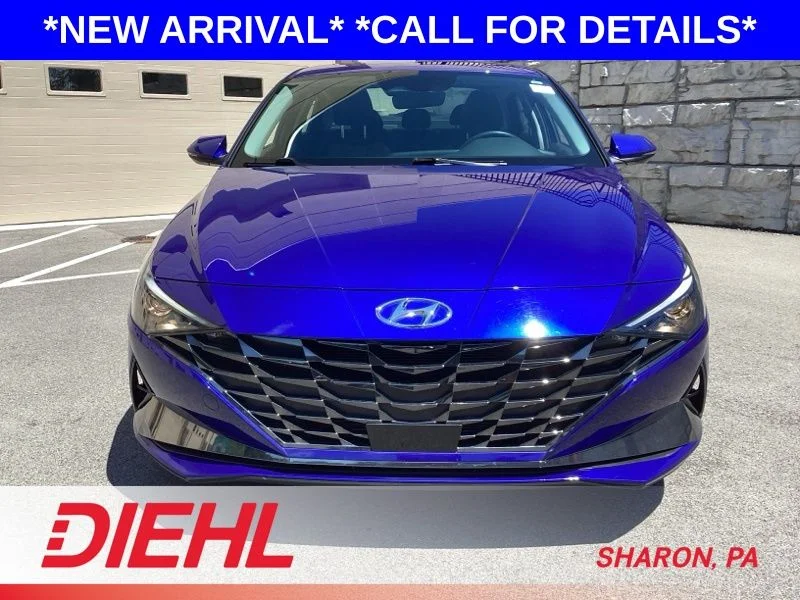 Used 2021 Blue Hyundai SEL image 2