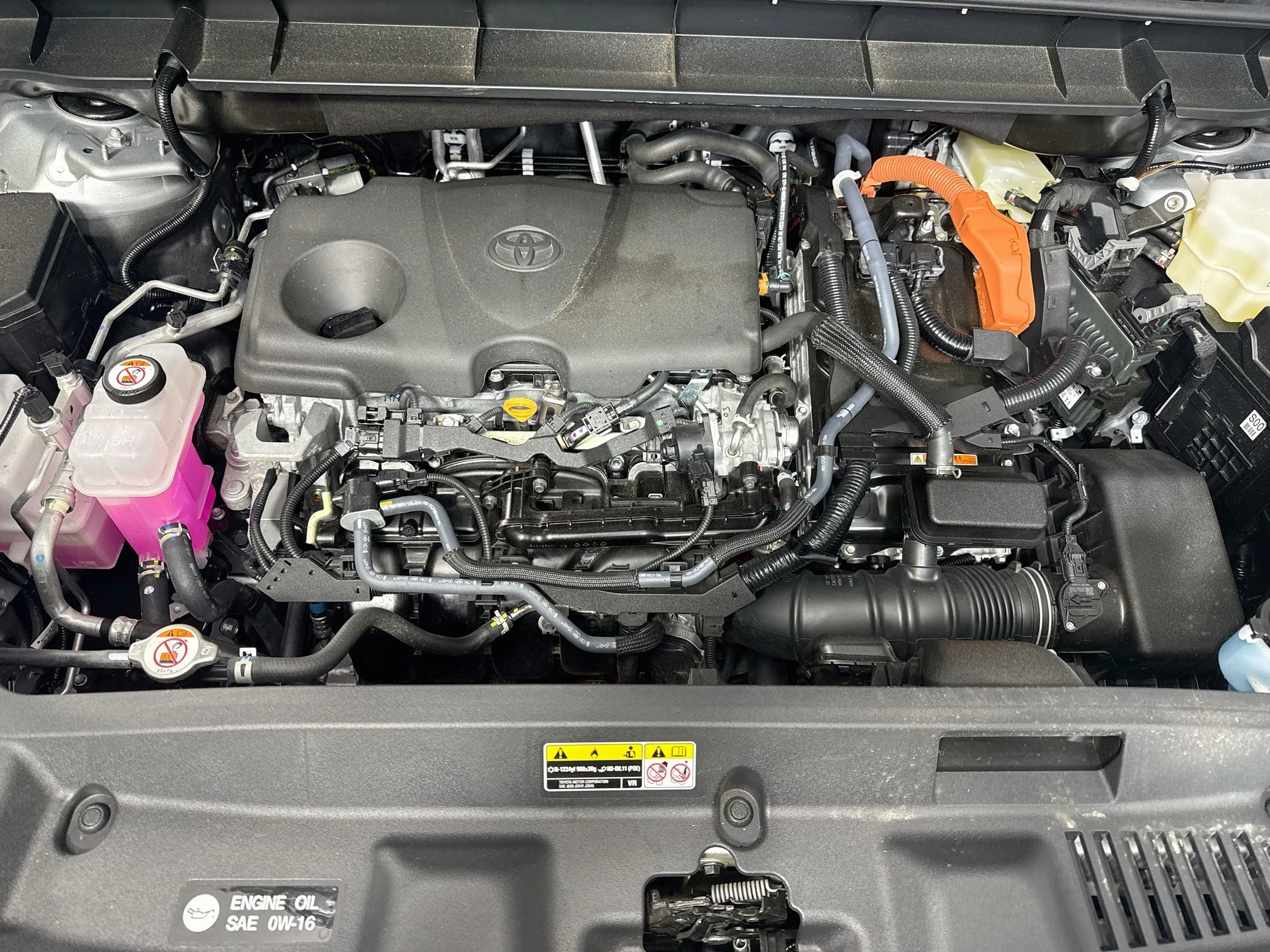 Used 2025 Celestial Silver Metallic Toyota Hybrid XLE image 32