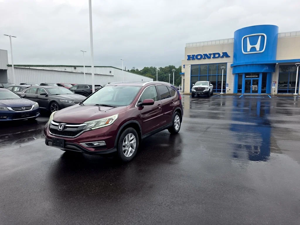 Used 2015 Basque Red Pearl Honda EX-L image 7