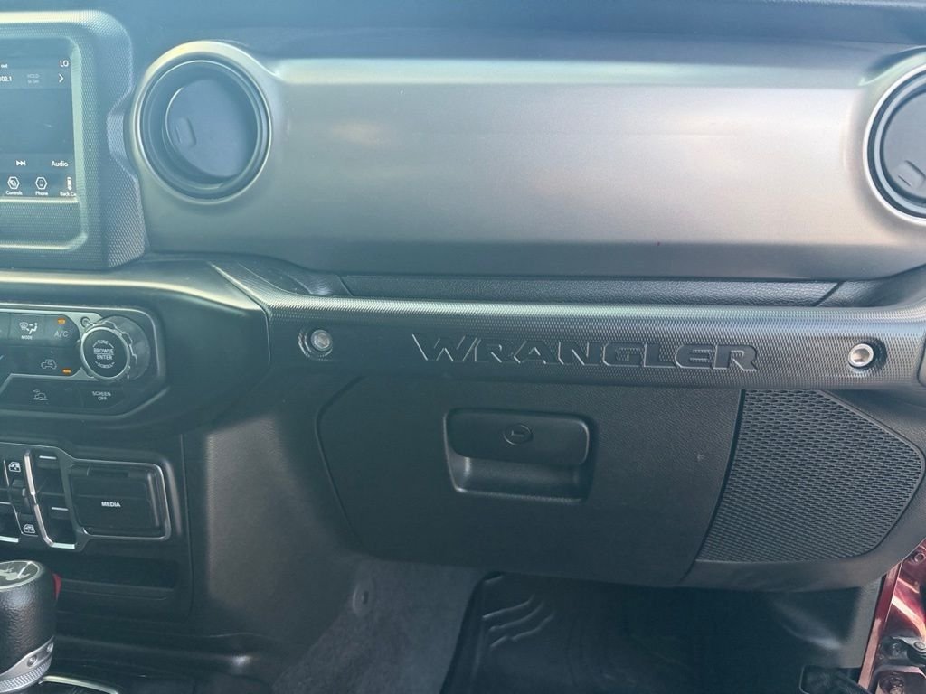 Used 2021 Red Jeep Unlimited Willys image 24