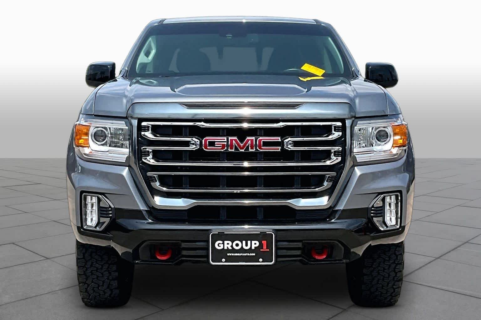 Used 2022 Satin Steel Metallic GMC 4WD AT4 w/Leather image 4