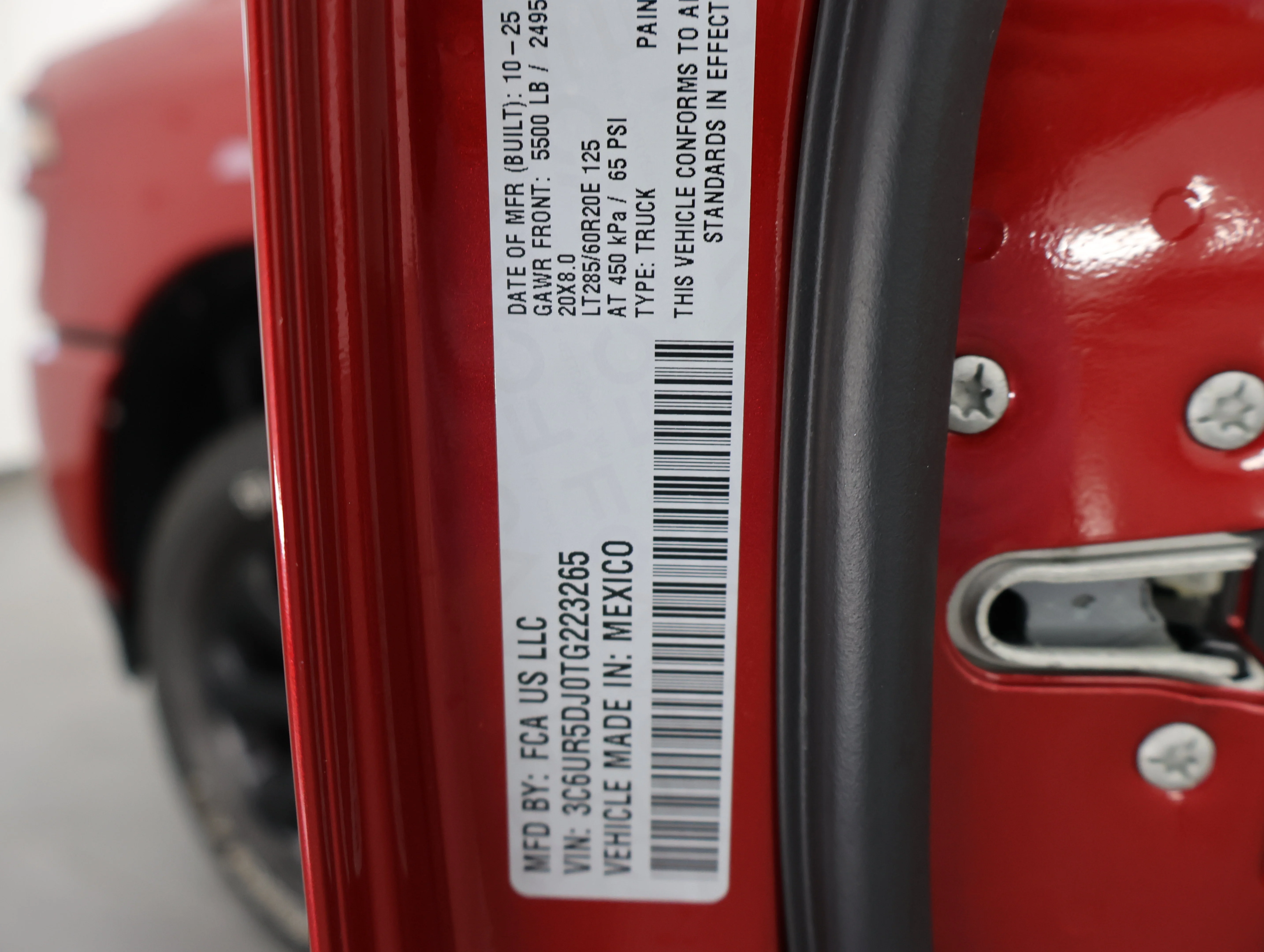 Used 2026 Molten Red Pearlcoat Ram Big Horn image 64