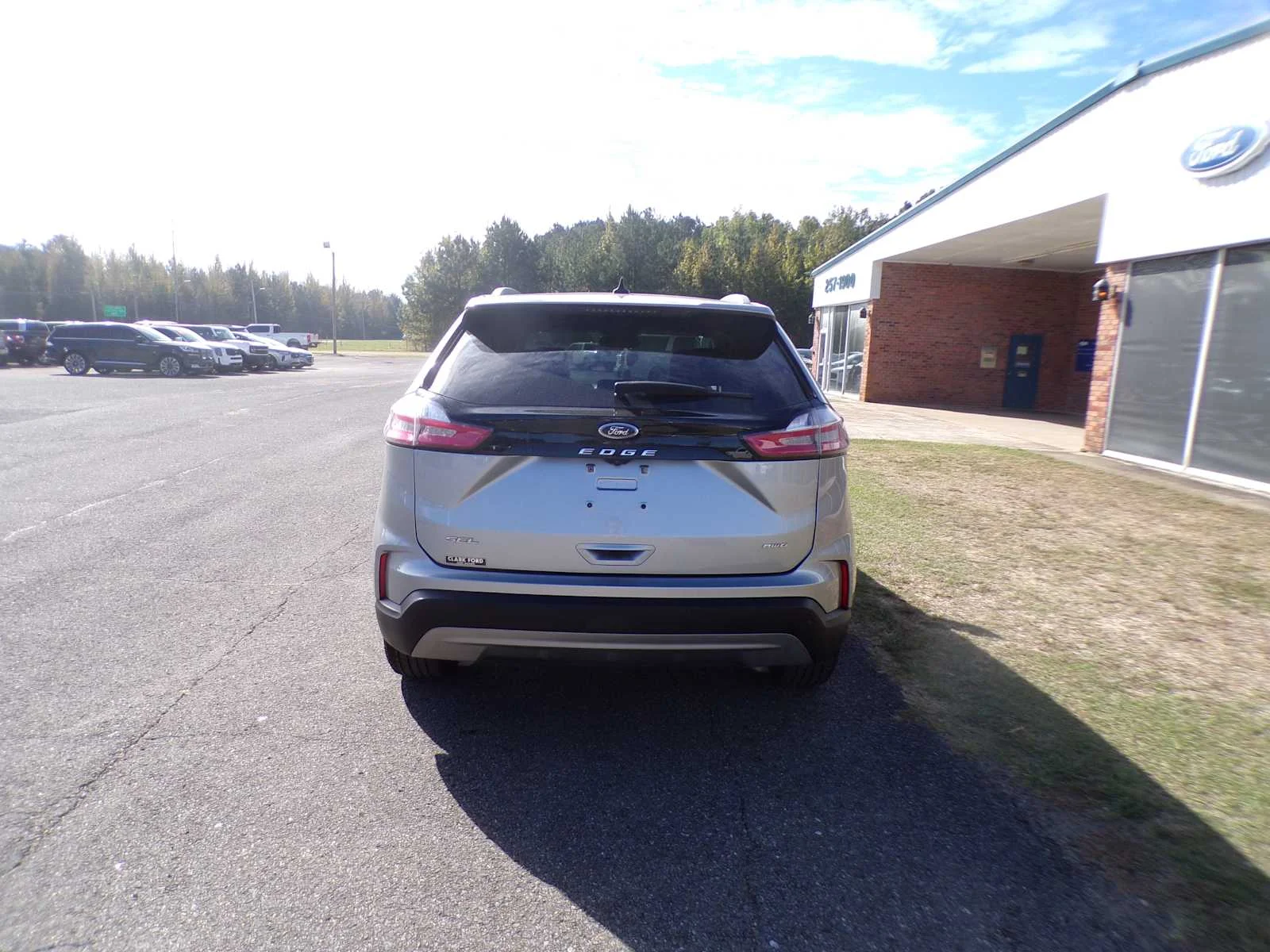 Used 2023 Iconic Silver Metallic Ford SEL image 6