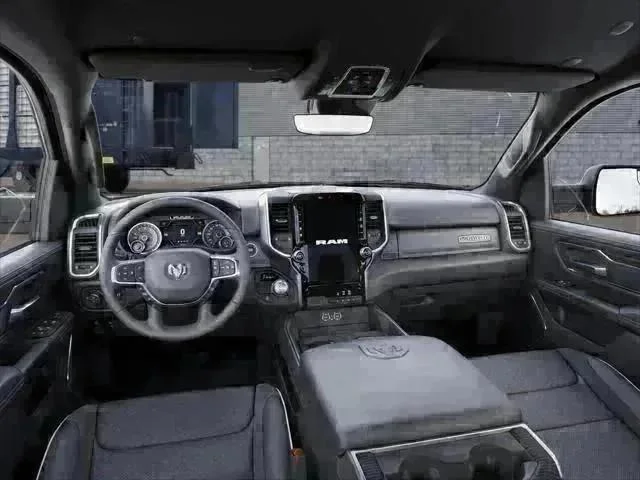 New 2026 Bright White Clear-Coat Exterior Paint RAM Laramie image 8