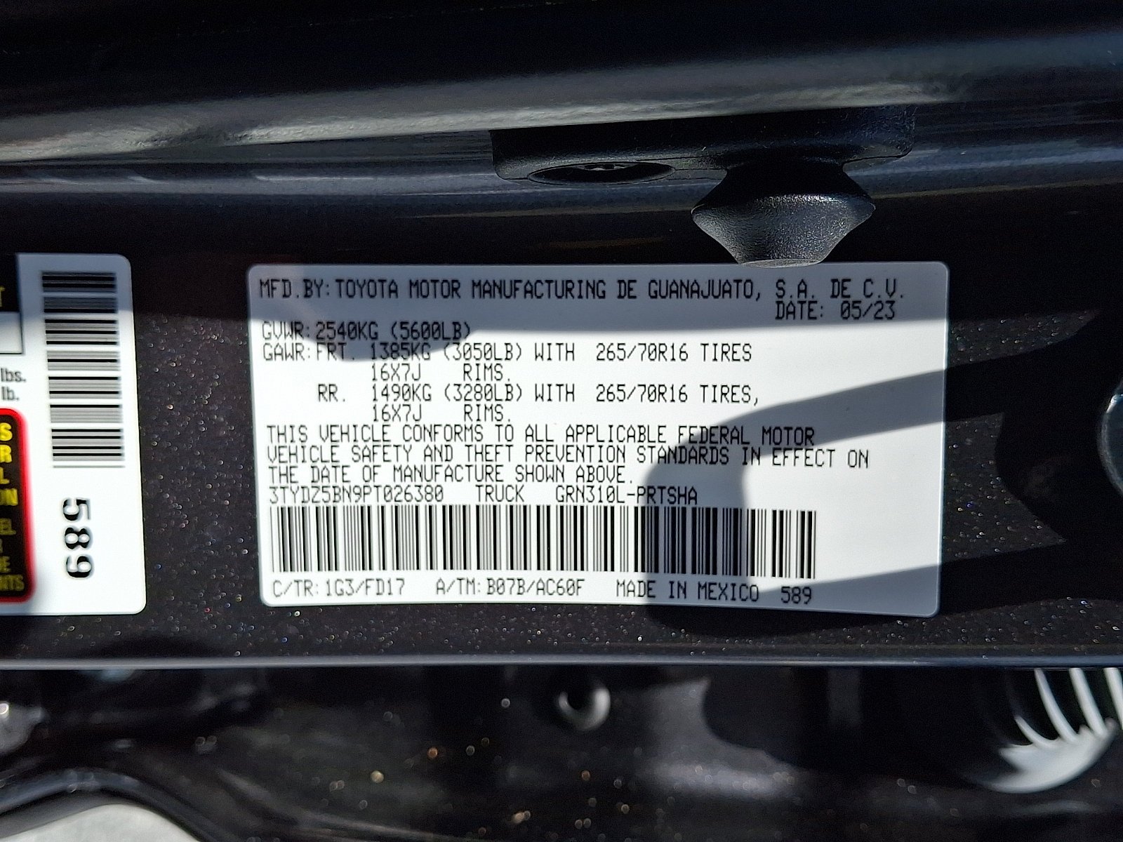 Used 2023 Magnetic Gray Metallic Toyota TRD Off Road image 27