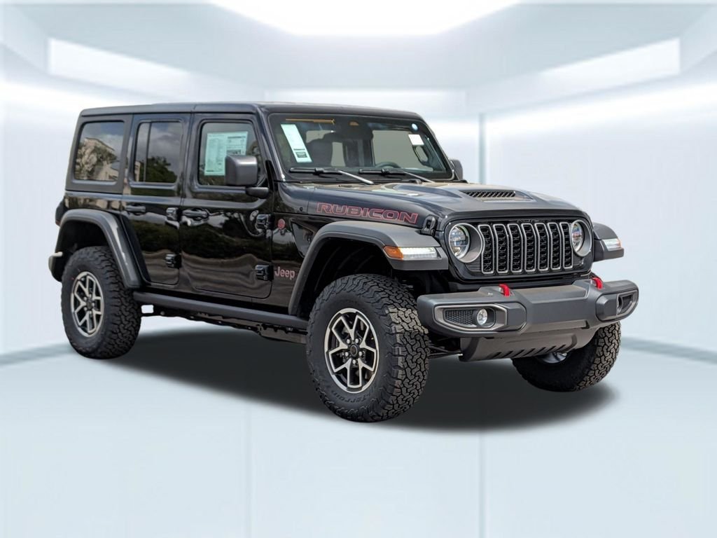 New 2026 Black Clear-Coat Exterior Paint Jeep Rubicon image 8