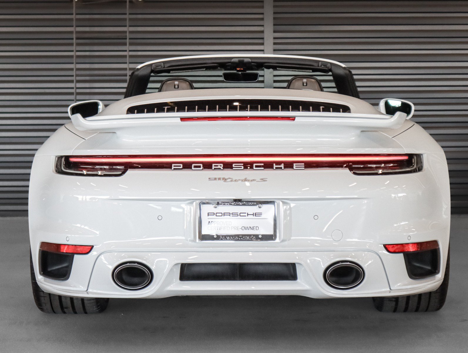 Used 2023 Carrara White Metallic Porsche Turbo S image 9