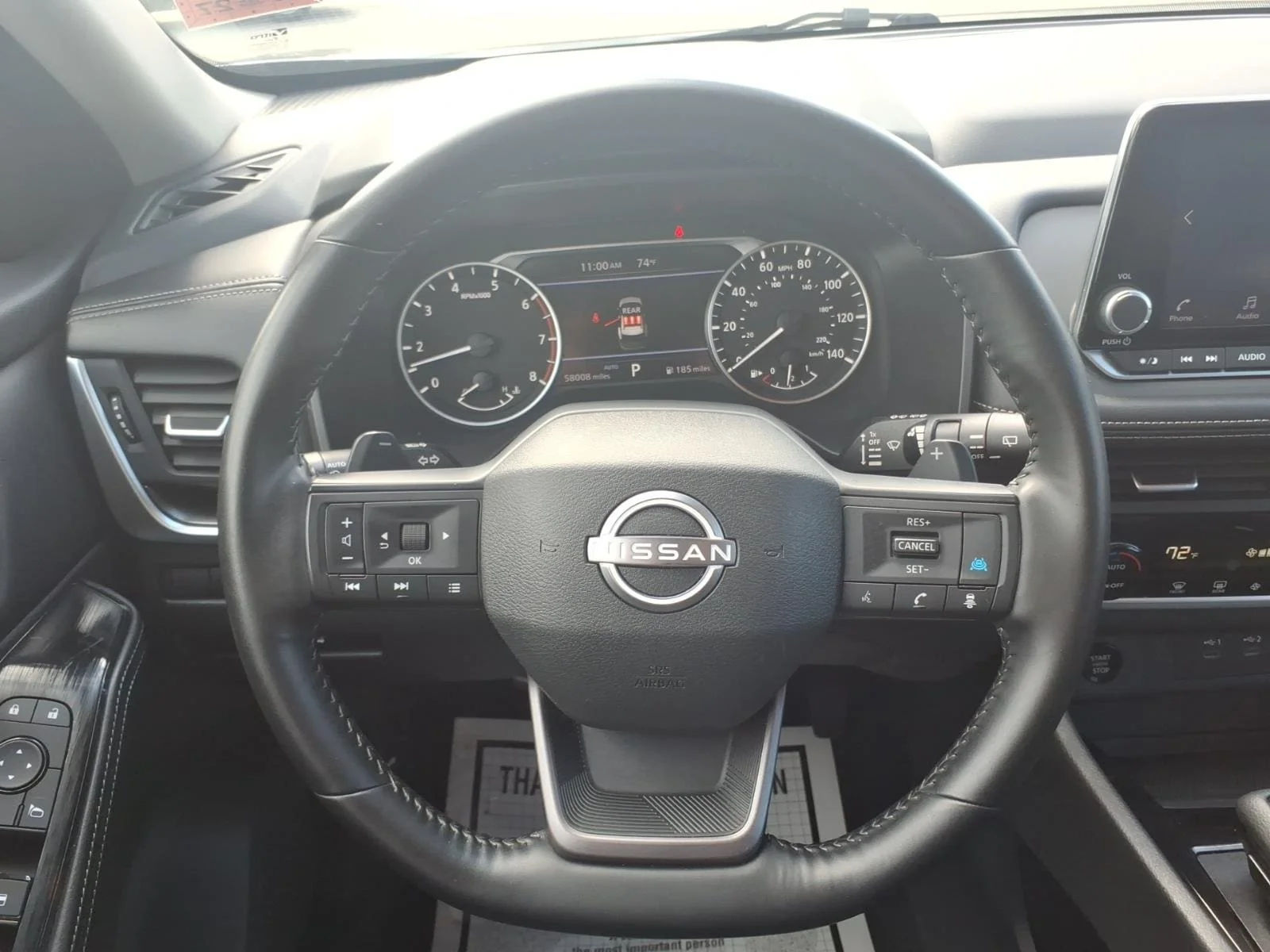 Used 2025 Super Black Nissan SV image 18