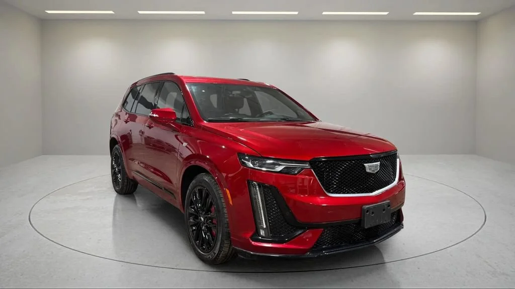 Certified Used 2024 Radiant Red Tintcoat Cadillac Sport image 3