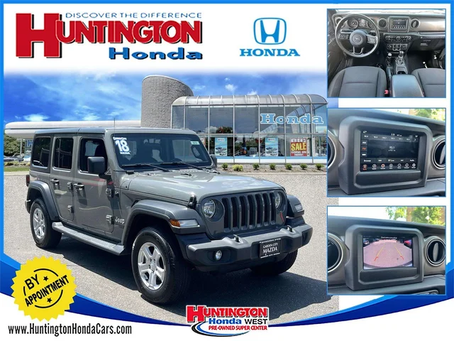 2018 Jeep Wrangler Unlimited Sport S 4x4