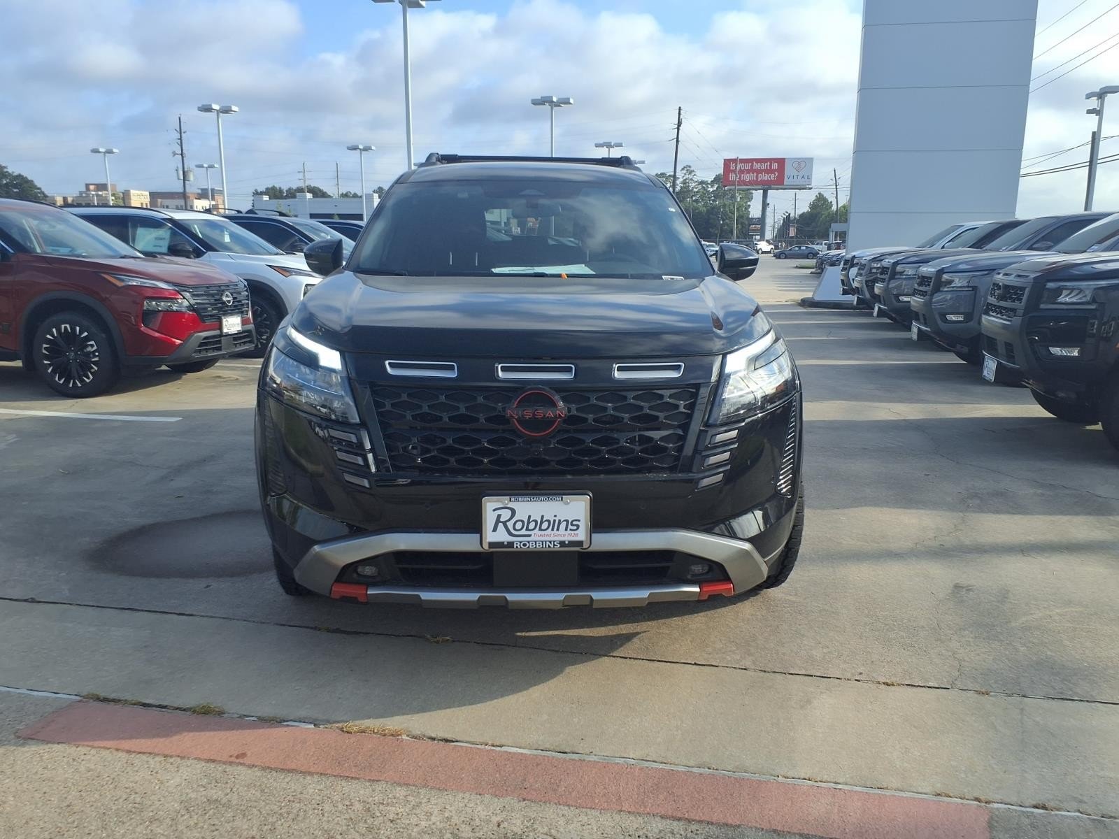 2026 Nissan Pathfinder Rock Creek® Black at Robbins Nissan