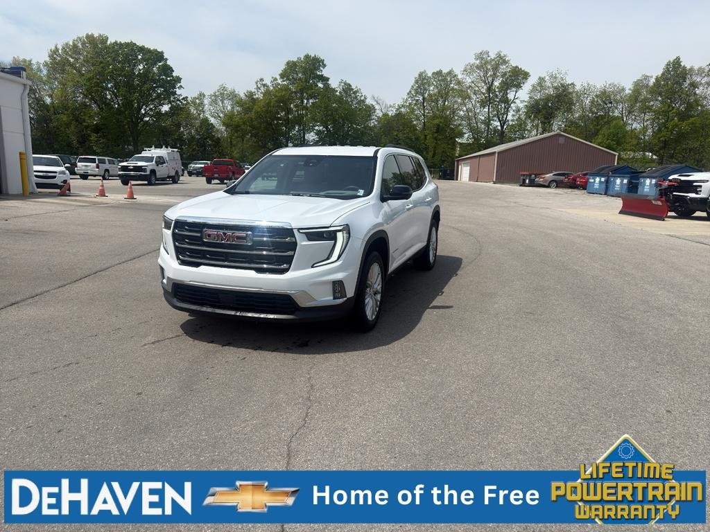 Summit White 2026 GMC Acadia Elevation FWD SUV / Crossover Front-Wheel Drive